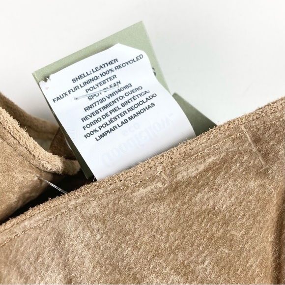 Goodfellow & Co Tan Suede Gloves with Textured Grip - Picture 11 of 12